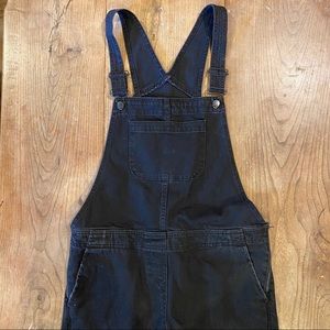 ASOS Black Denim Overalls